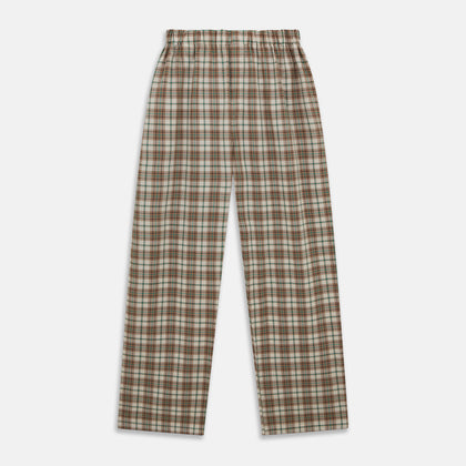 Green and Oatmeal Cotton Hyde Pyjamas Set Image 4