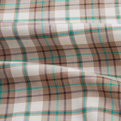 Green and Oatmeal Cotton Hyde Pyjamas Set Image 3