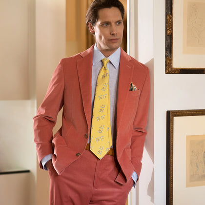 Pink Cord Bern Blazer Image 3