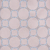 View 2 of product Baby Pink and Blue Circle Jacquard Silk Tie