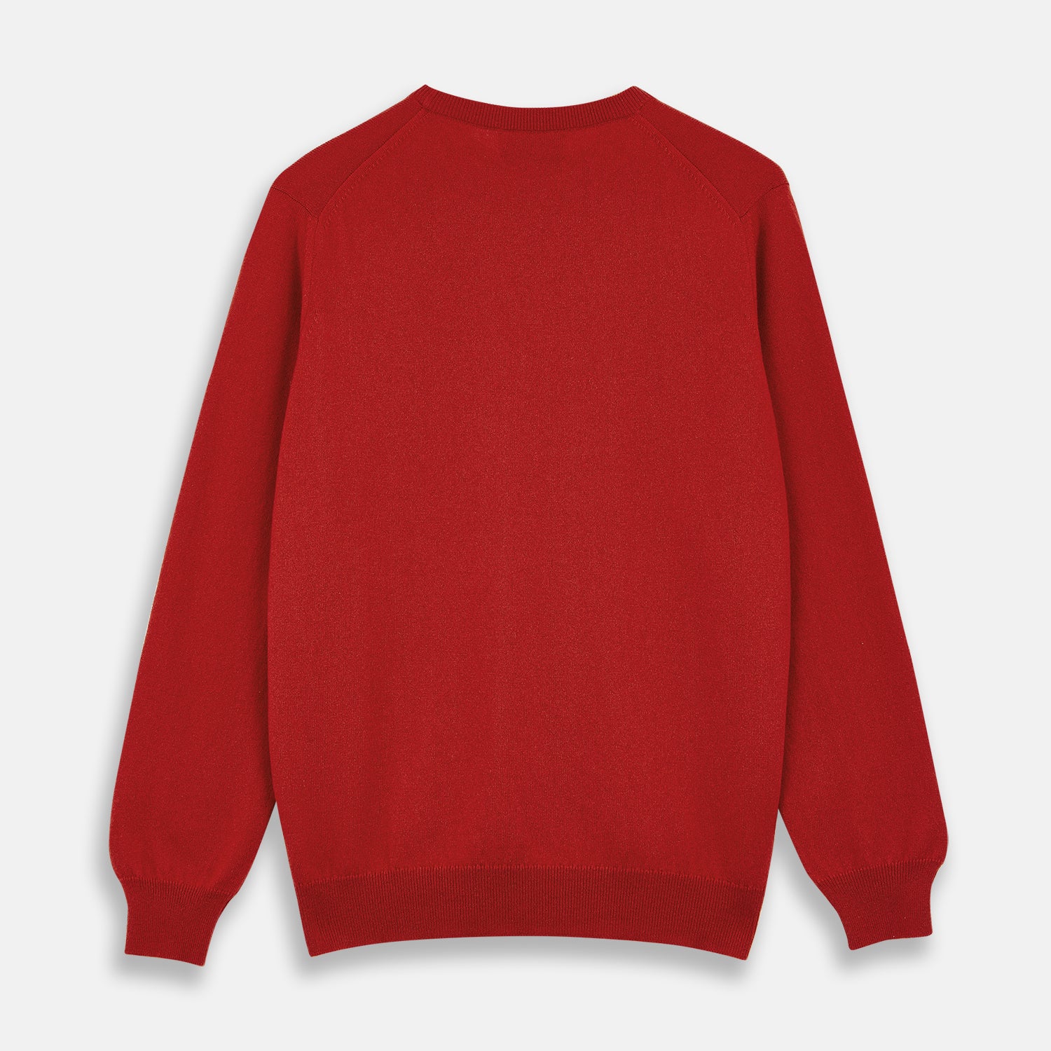 View 3 of product Red Cashmere Crewneck Jumper