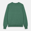 View 3 of product Green Cashmere Crewneck Jumper