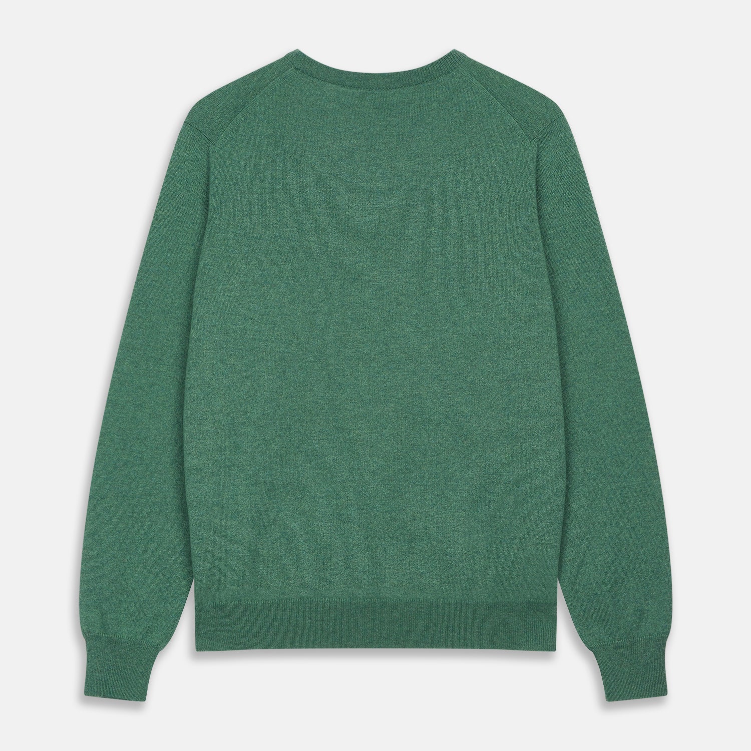 View 3 of product Green Cashmere Crewneck Jumper