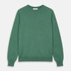 View 1 of product Green Cashmere Crewneck Jumper