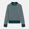 View 1 of product Holly Green Knitted Cashmere Crewneck Jumper