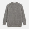 View 5 of product Merino Knitted Raglan Sleeve Crewneck Jumper