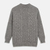 View 1 of product Merino Knitted Raglan Sleeve Crewneck Jumper