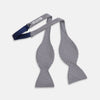 View 2 of product Black Houndstooth Silk Bow Tie