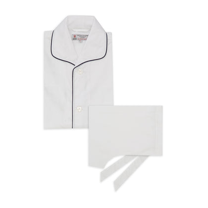 White Sea Island Cotton Pyjama Set Image 2