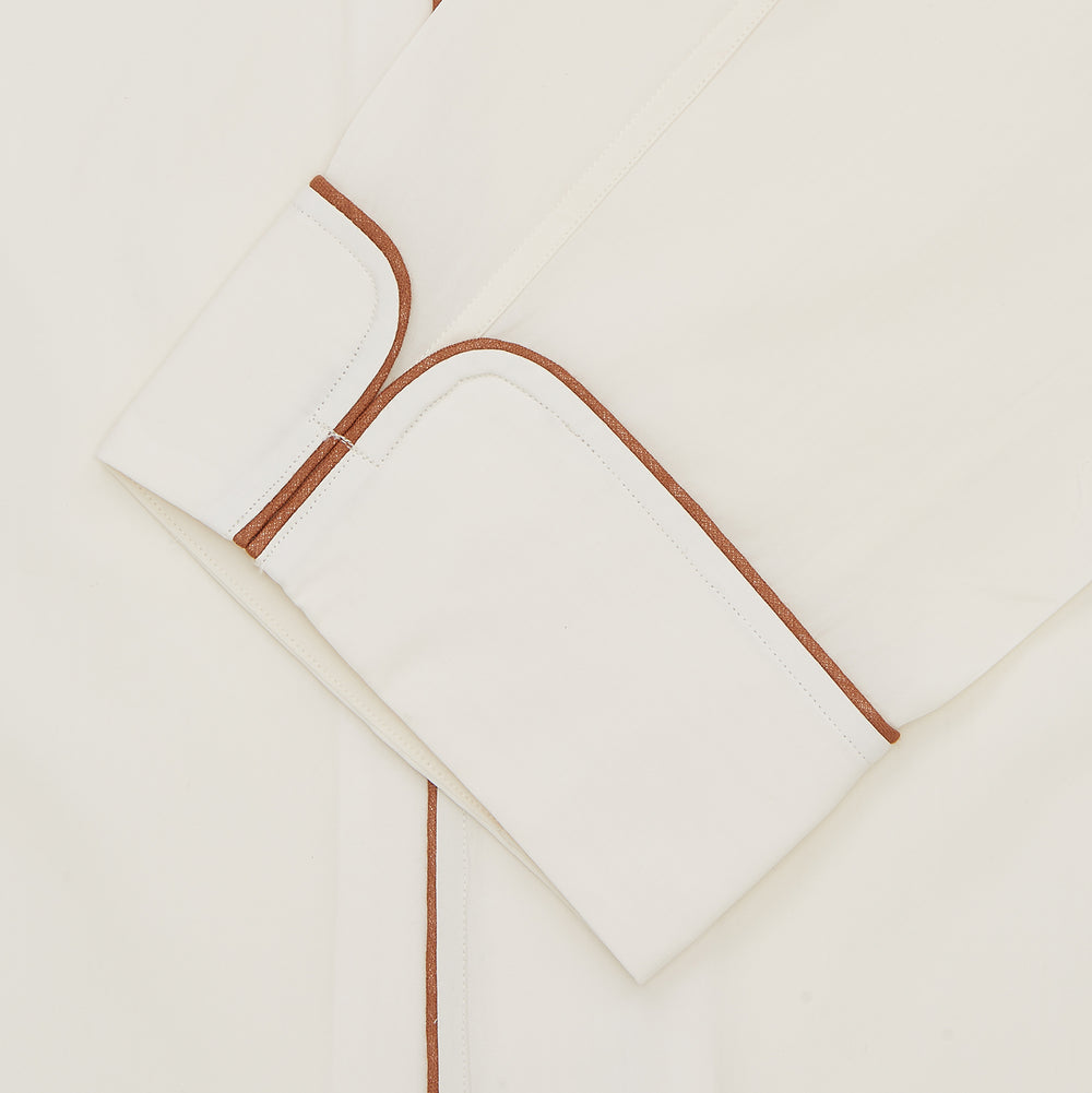 Cream Sea Island Cotton Pyjama Set