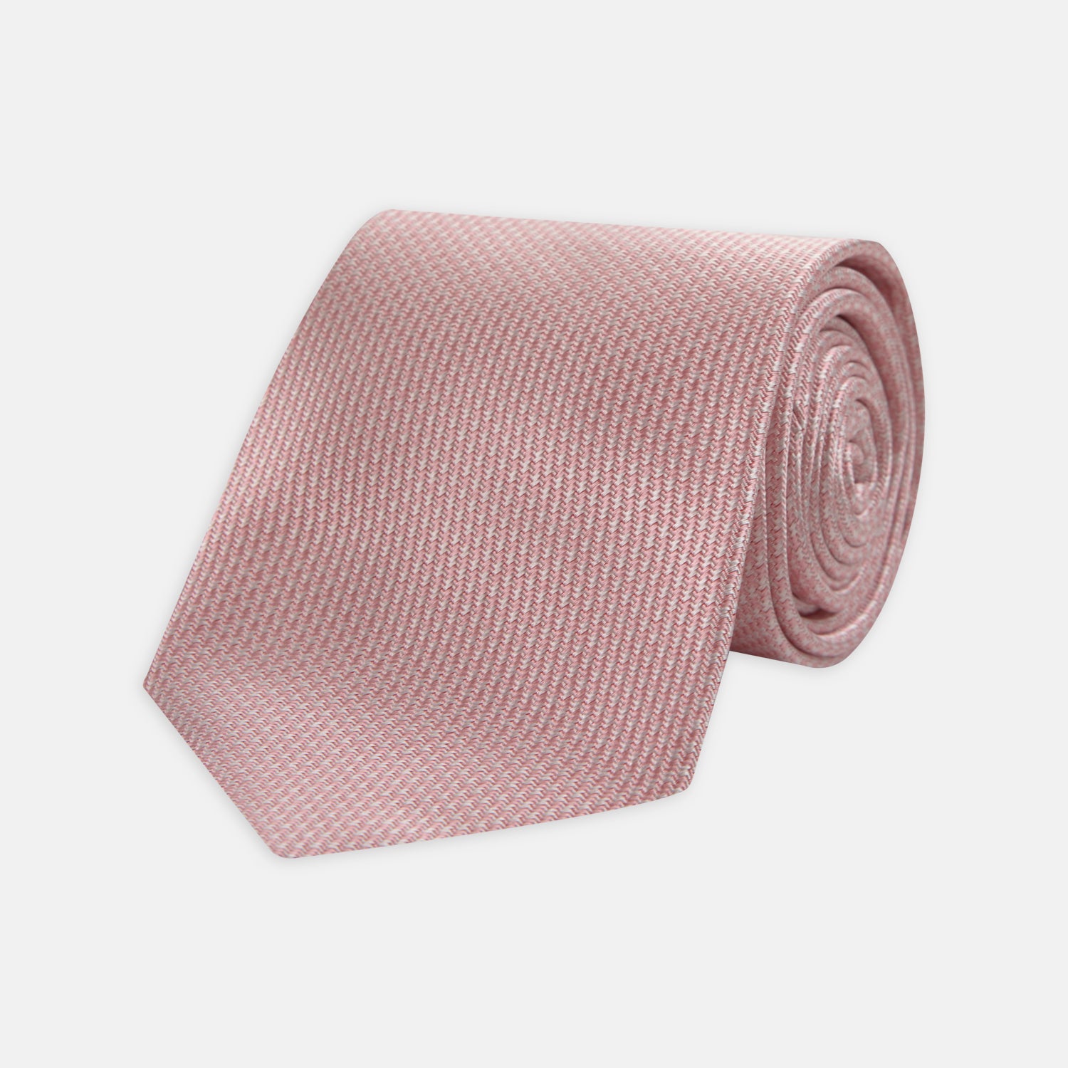 View 1 of product Pink Houndstooth Silk Tie