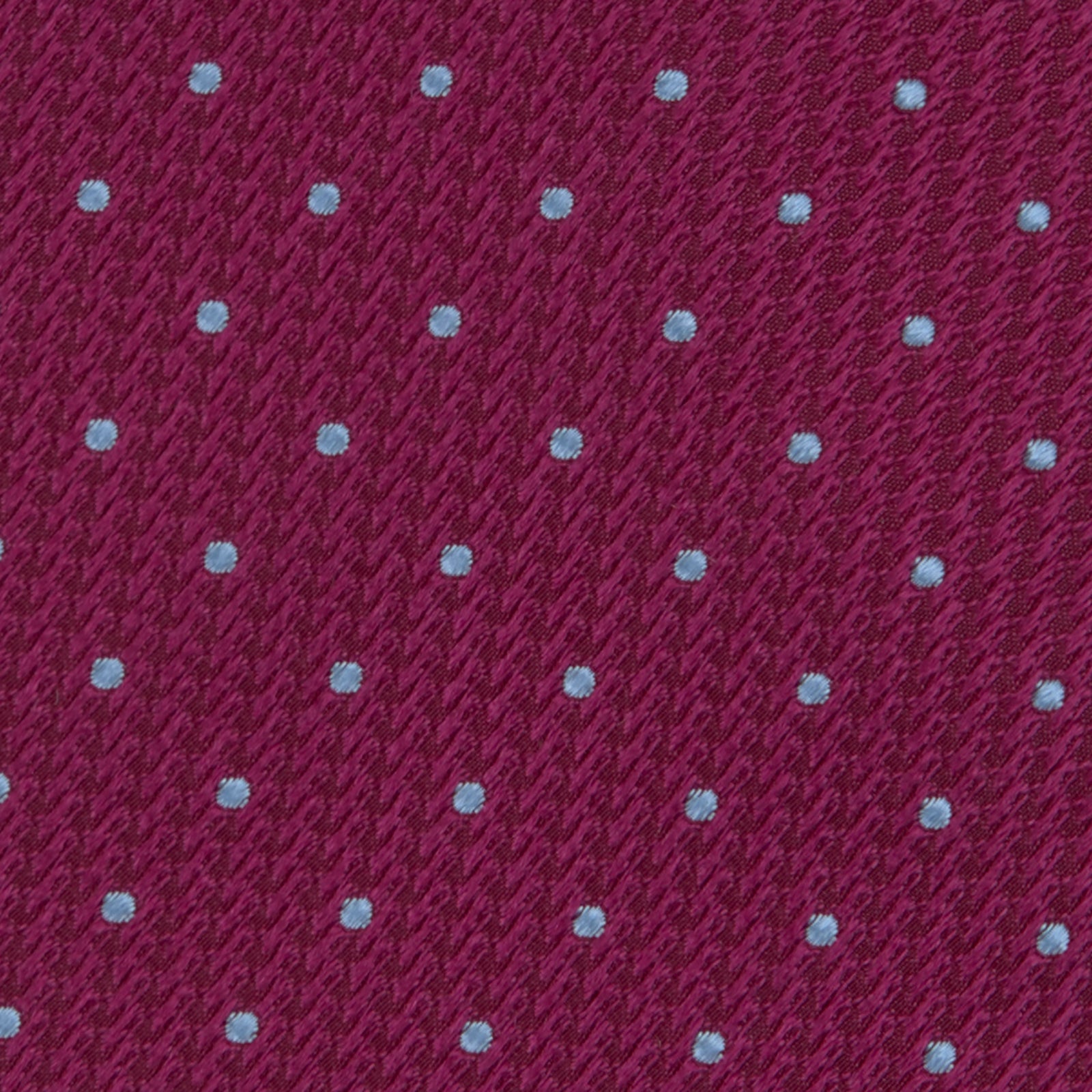 View 3 of product Dark Pink and Blue Spot Lace Silk Tie