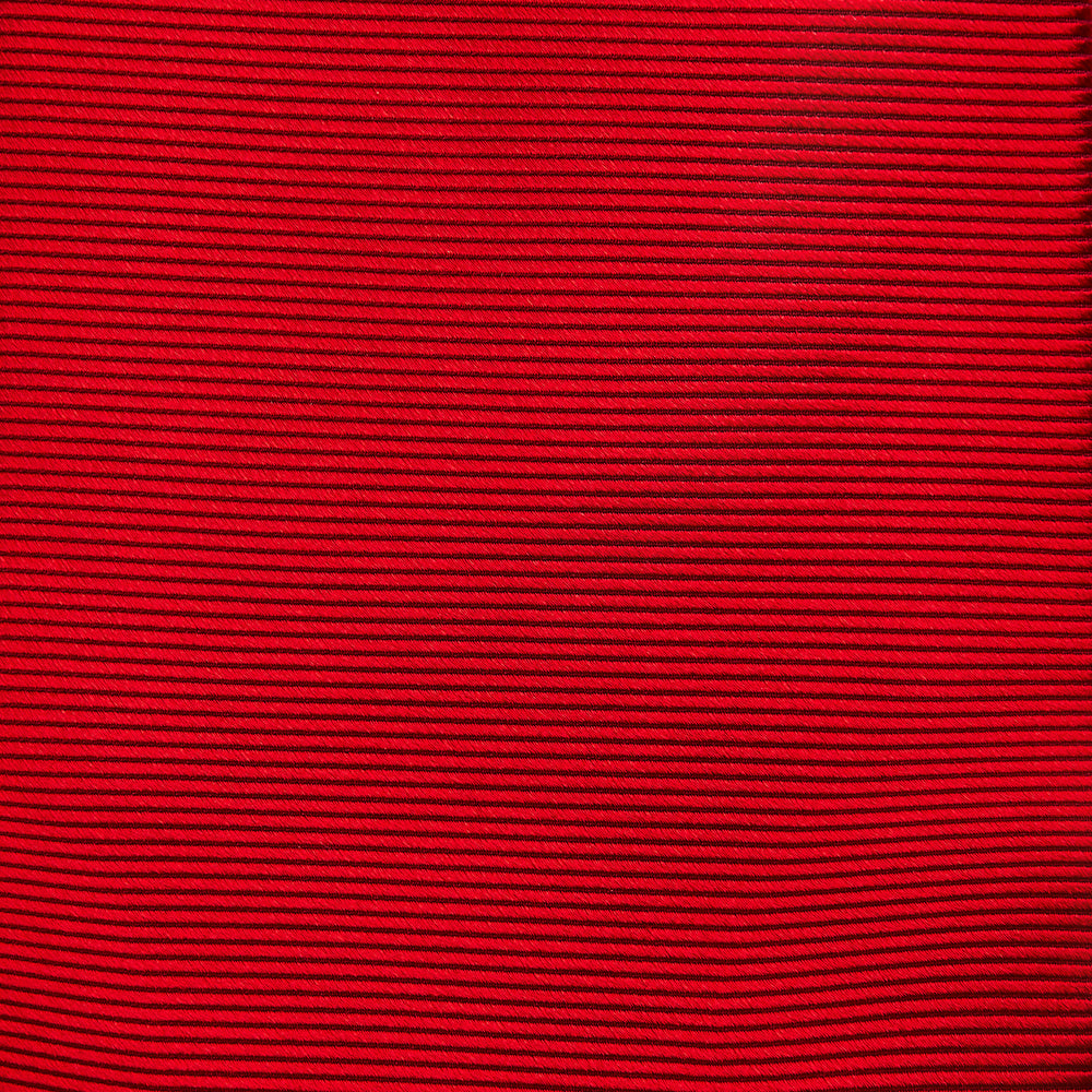 Red Horizontal Twill Silk Tie