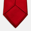 View 4 of product Red Horizontal Twill Silk Tie