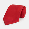 View 1 of product Red Horizontal Twill Silk Tie