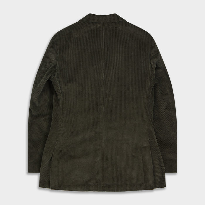Olive Green Corduroy Jacket Image 2