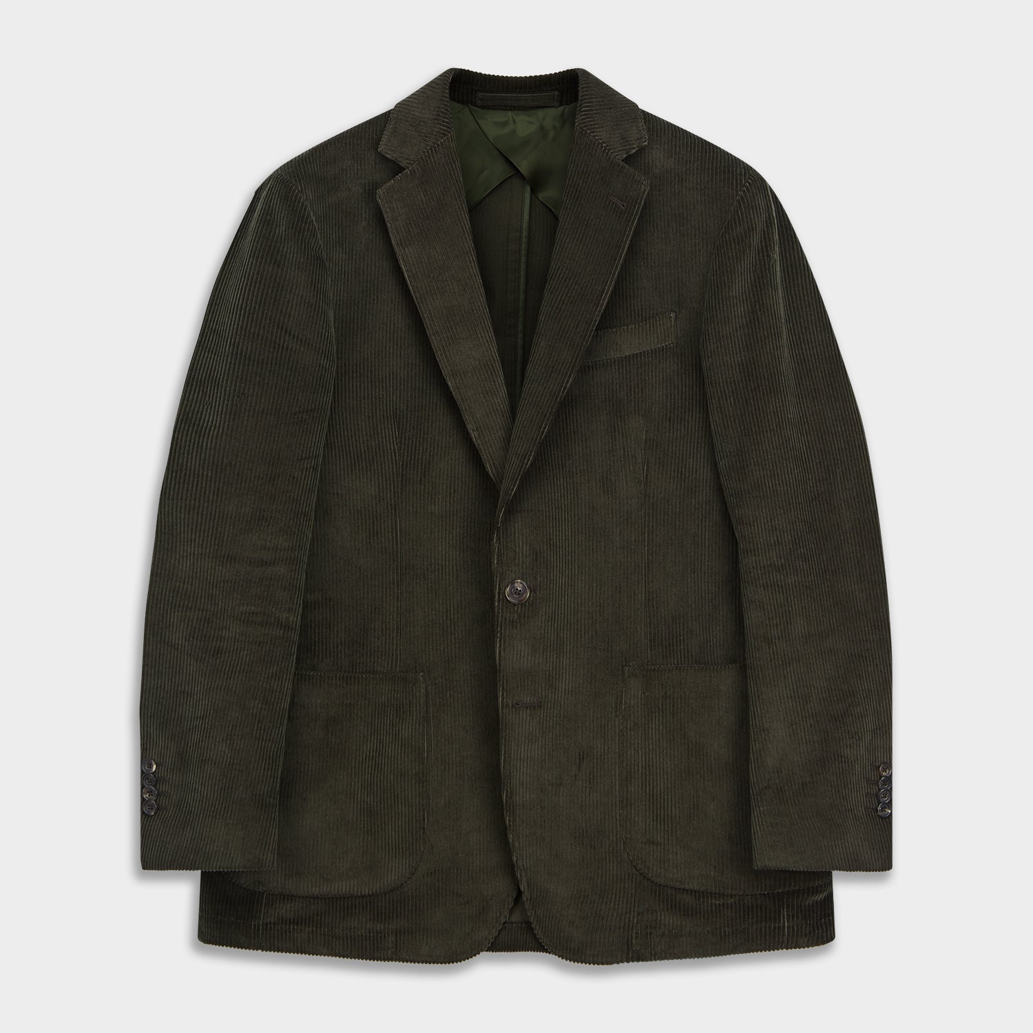 View 1 of product Olive Green Corduroy Jacket