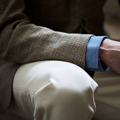 Byron Wool Check Travel Jacket Image 2