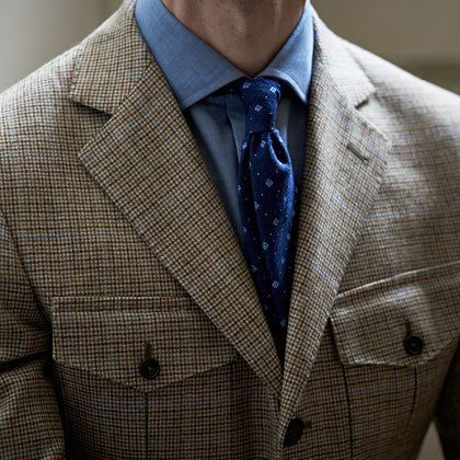 Byron Wool Check Travel Jacket Image 1