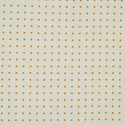 Cream Paisley Polka Dot Silk Pocket Square Image 1