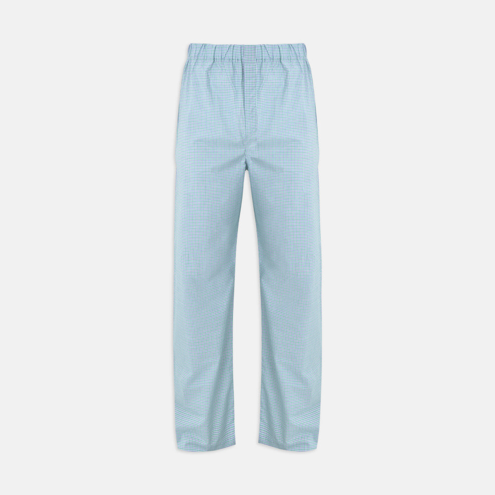 Kelly Green Check Modern Pyjama Trousers