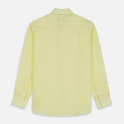 Cream Tailored Fit Shelton Shirt Image 6