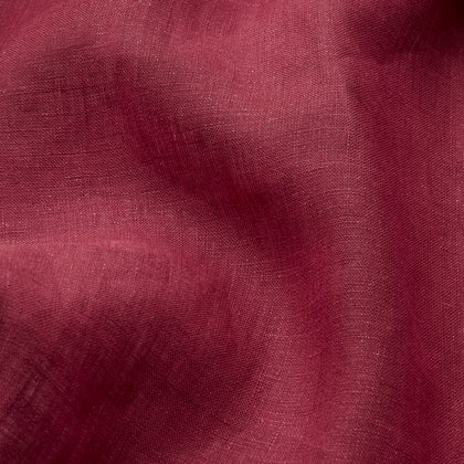 Burgundy Linen Modern Pyjama Set Image 3