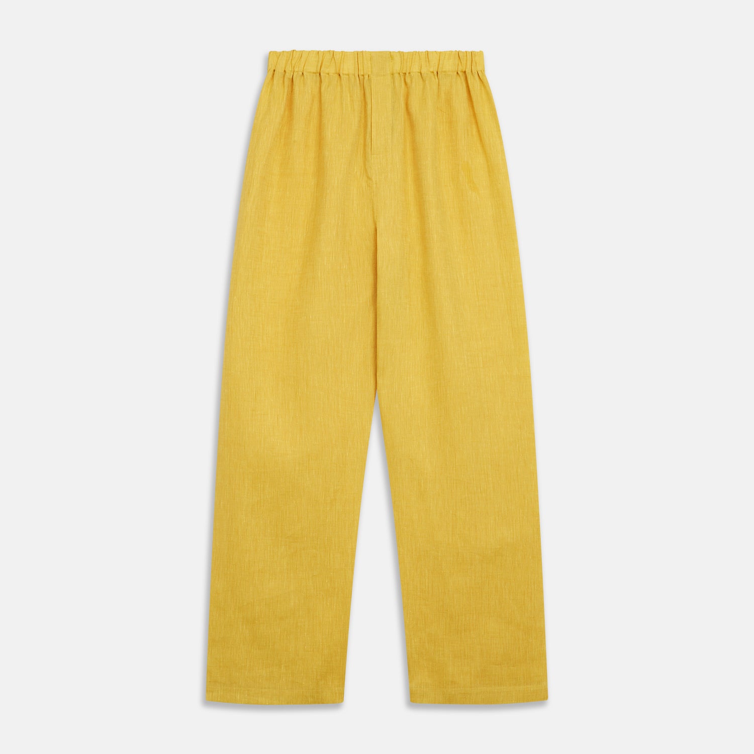 View 7 of product Ochre Linen Modern Pyjama Set