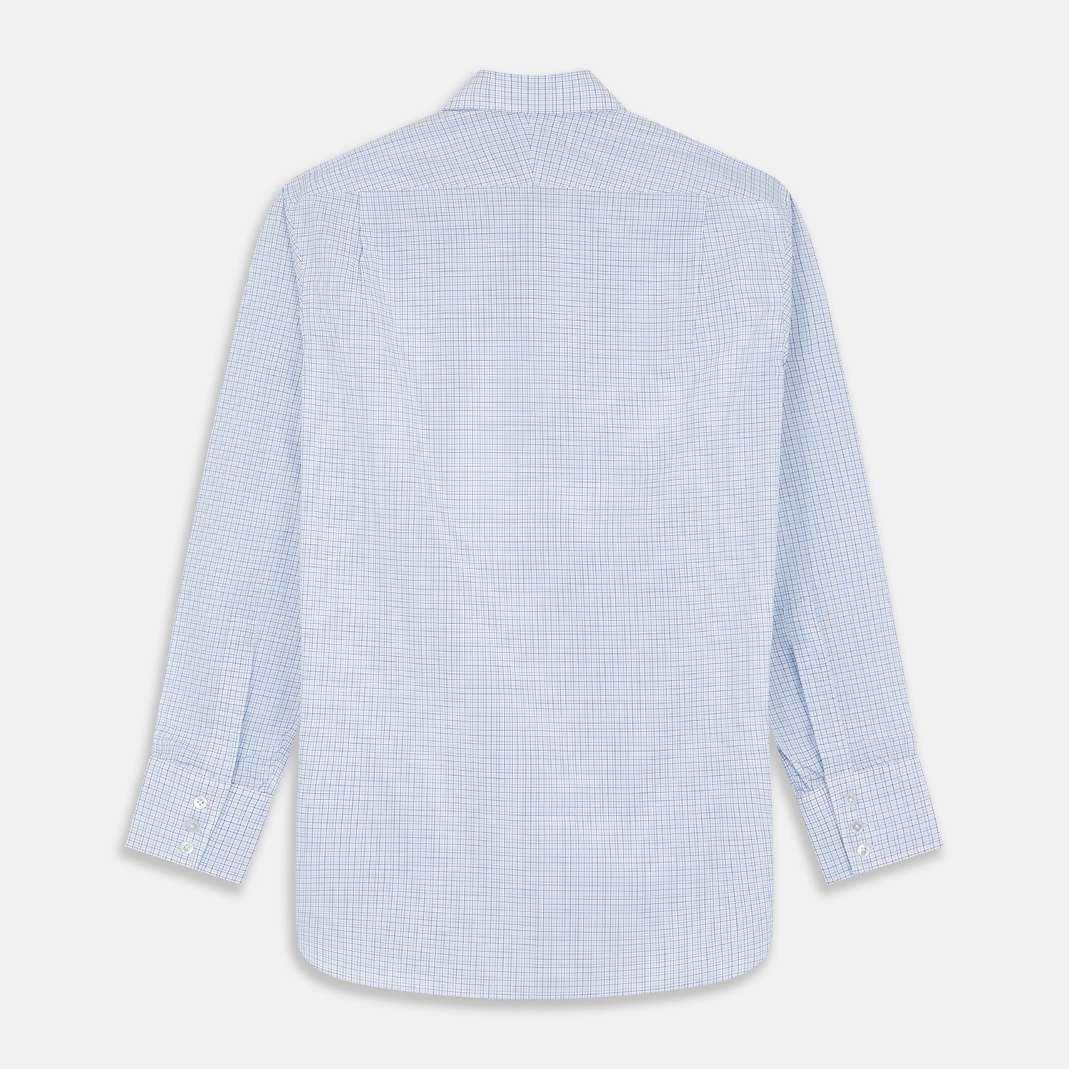 View 5 of product Purple Multi Check Regular Fit Mayfair Shirt