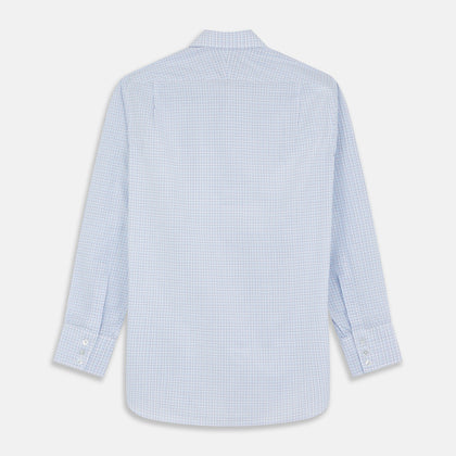 Purple Multi Check Regular Fit Mayfair Shirt Image 4
