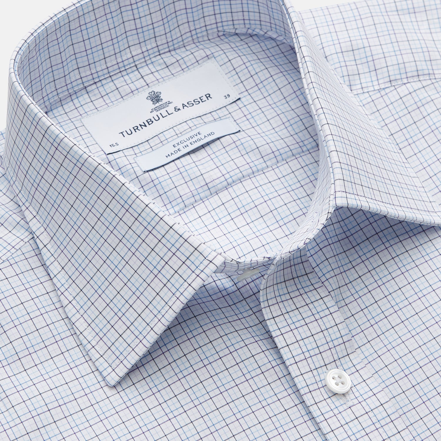 View 2 of product Purple Multi Check Regular Fit Mayfair Shirt