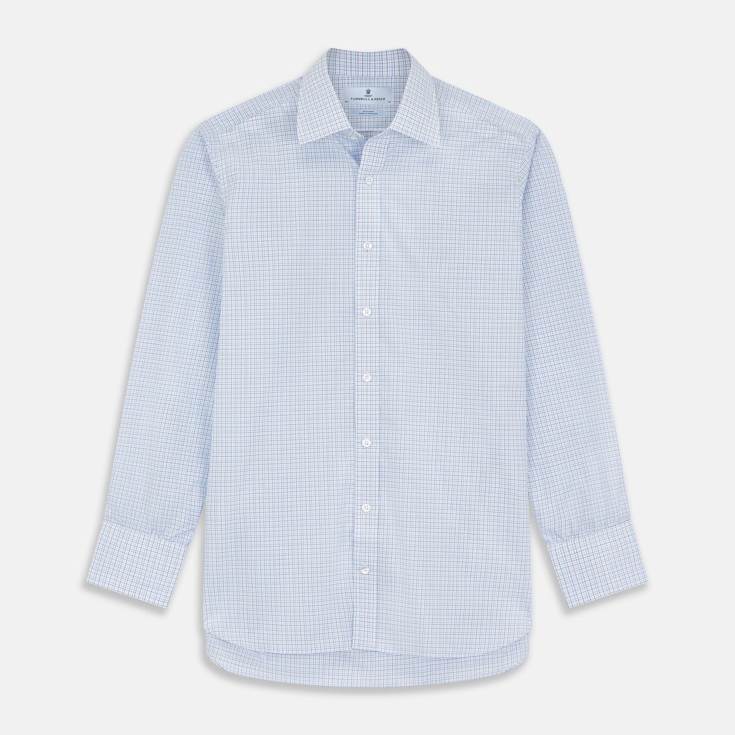 View 1 of product Purple Multi Check Regular Fit Mayfair Shirt