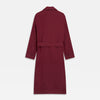 View 6 of product Burgundy Linen Piped Gown