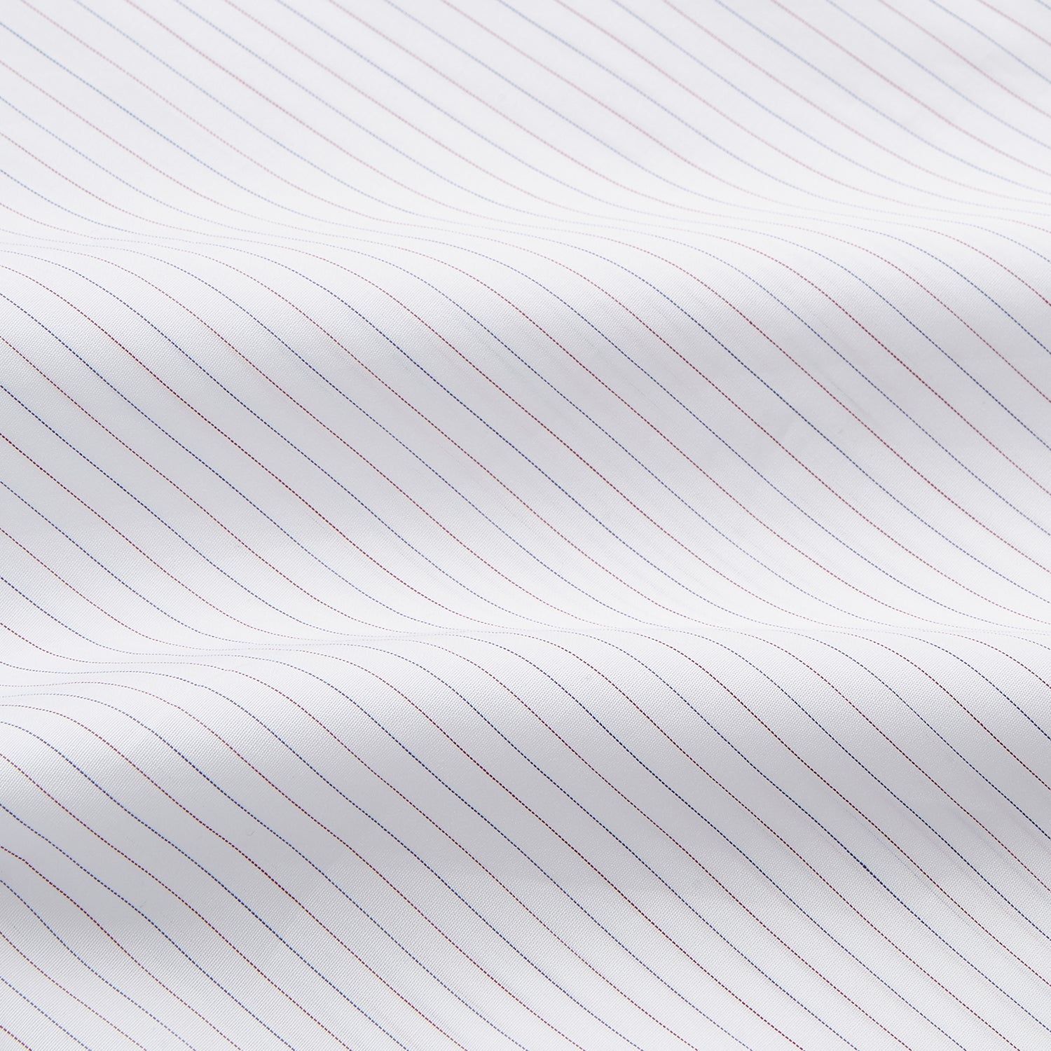 View 4 of product Red & White Stripe Sea Island Quality Cotton Regular Fit Mayfair Shirt
