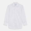 View 1 of product Red & White Stripe Sea Island Quality Cotton Regular Fit Mayfair Shirt
