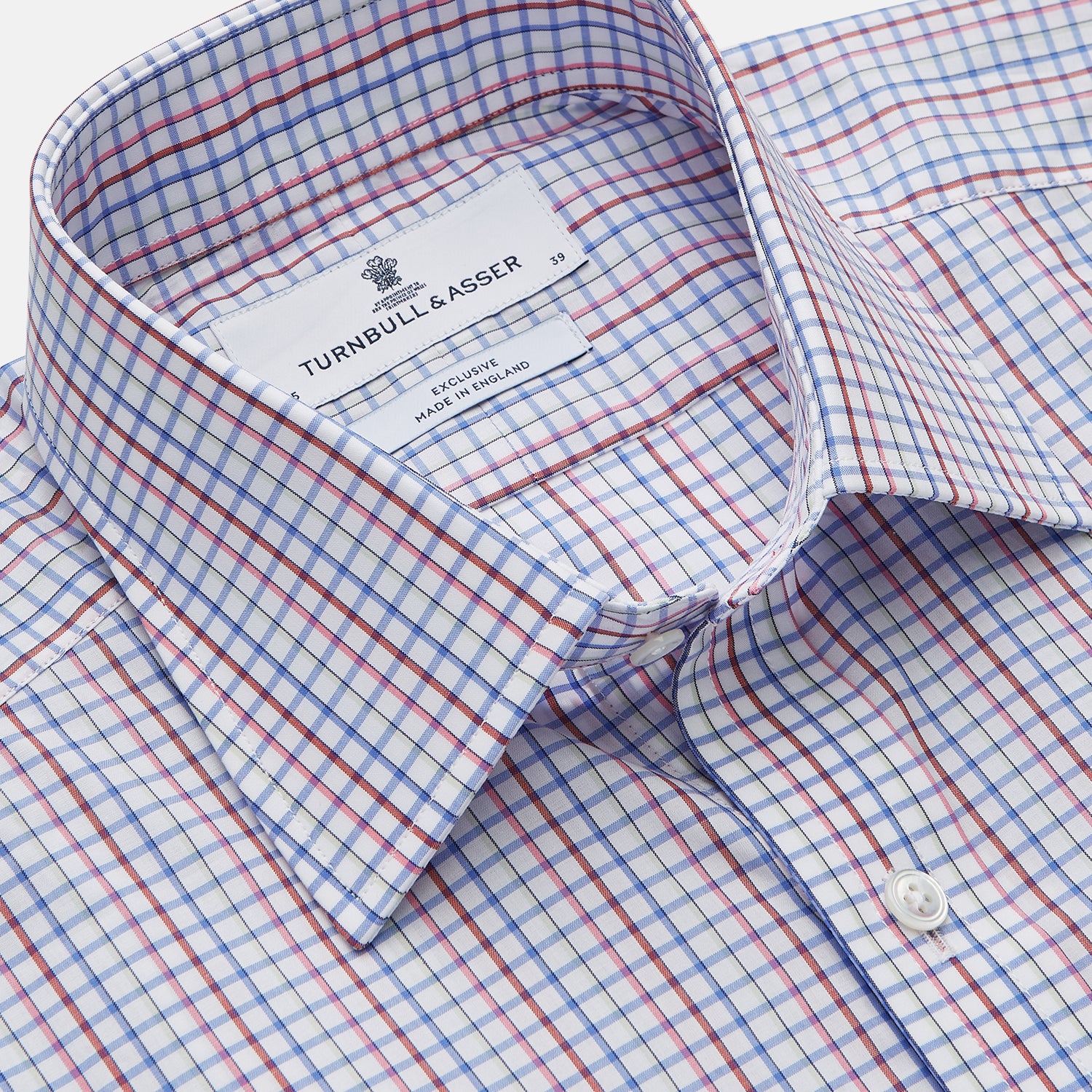 View 2 of product Red Multi Blazer Check Regular Fit Mayfair Shirt