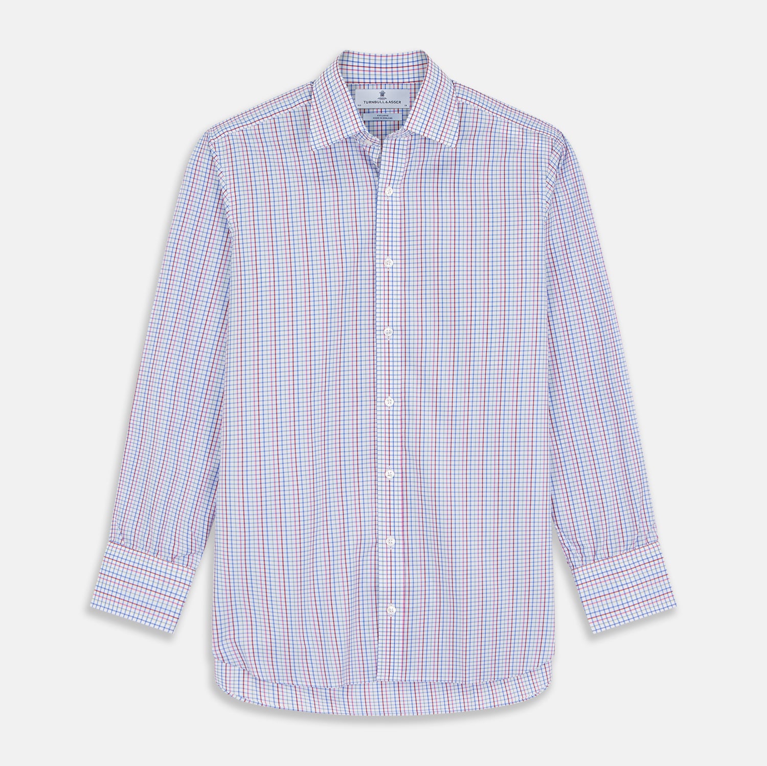View 1 of product Red Multi Blazer Check Regular Fit Mayfair Shirt