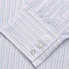 View 3 of product Blue Multi Stripe Regular Fit Mayfair Shirt