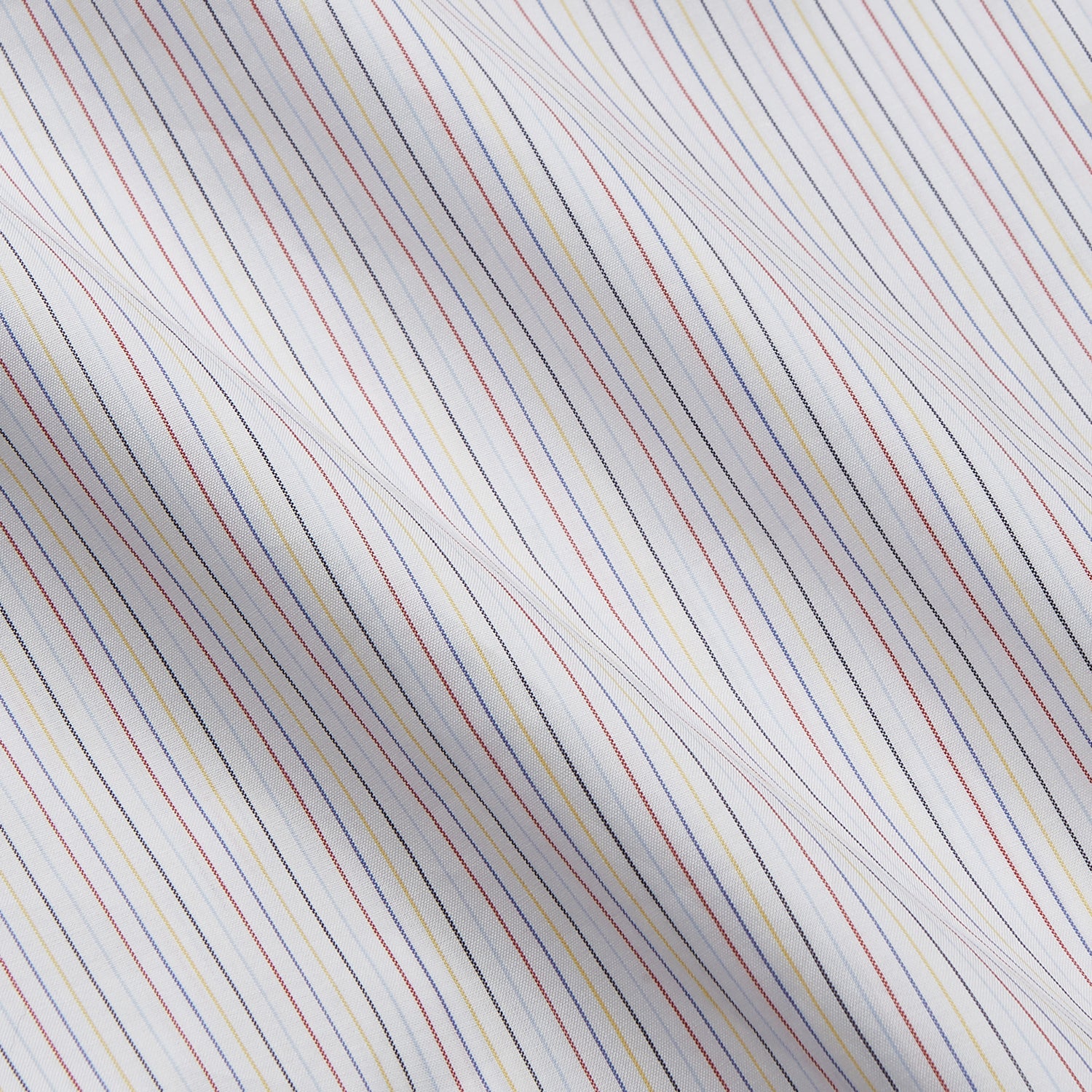 View 4 of product Red Multi Stripe Regular Fit Mayfair Shirt