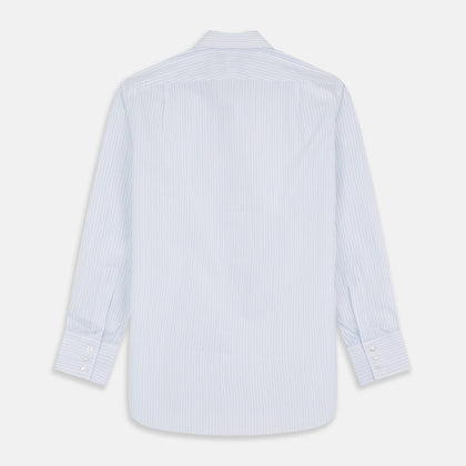 Purple Multi Stripe Regular Fit Mayfair Shirt Image 4