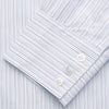 View 3 of product Purple Multi Stripe Regular Fit Mayfair Shirt