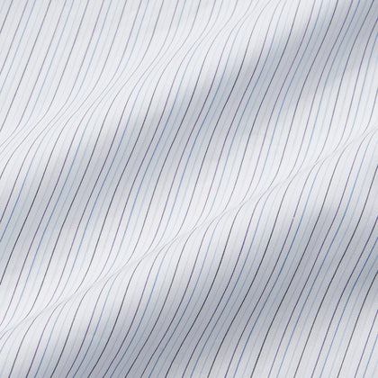 Purple Multi Stripe Regular Fit Mayfair Shirt Image 3