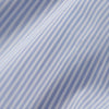 View 4 of product Sky Blue and White Stripe Tailored Fit Shirt with Kent Collar and 2-Button Cuffs