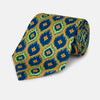 View 1 of product Yellow Medallion Printed Silk Tie