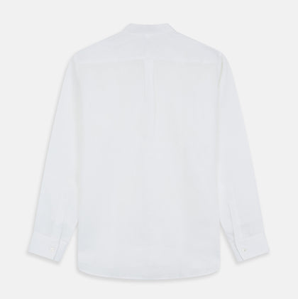 White Linen Weekend Fit Blake Shirt Image 6