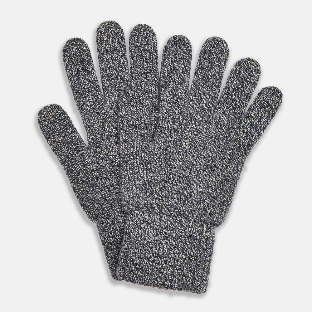 Grey Cashmere Gloves