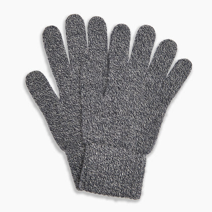 Grey Cashmere Gloves Image 2