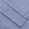 View 2 of product Navy & White Stripe Cotton Modern Pyjama Set