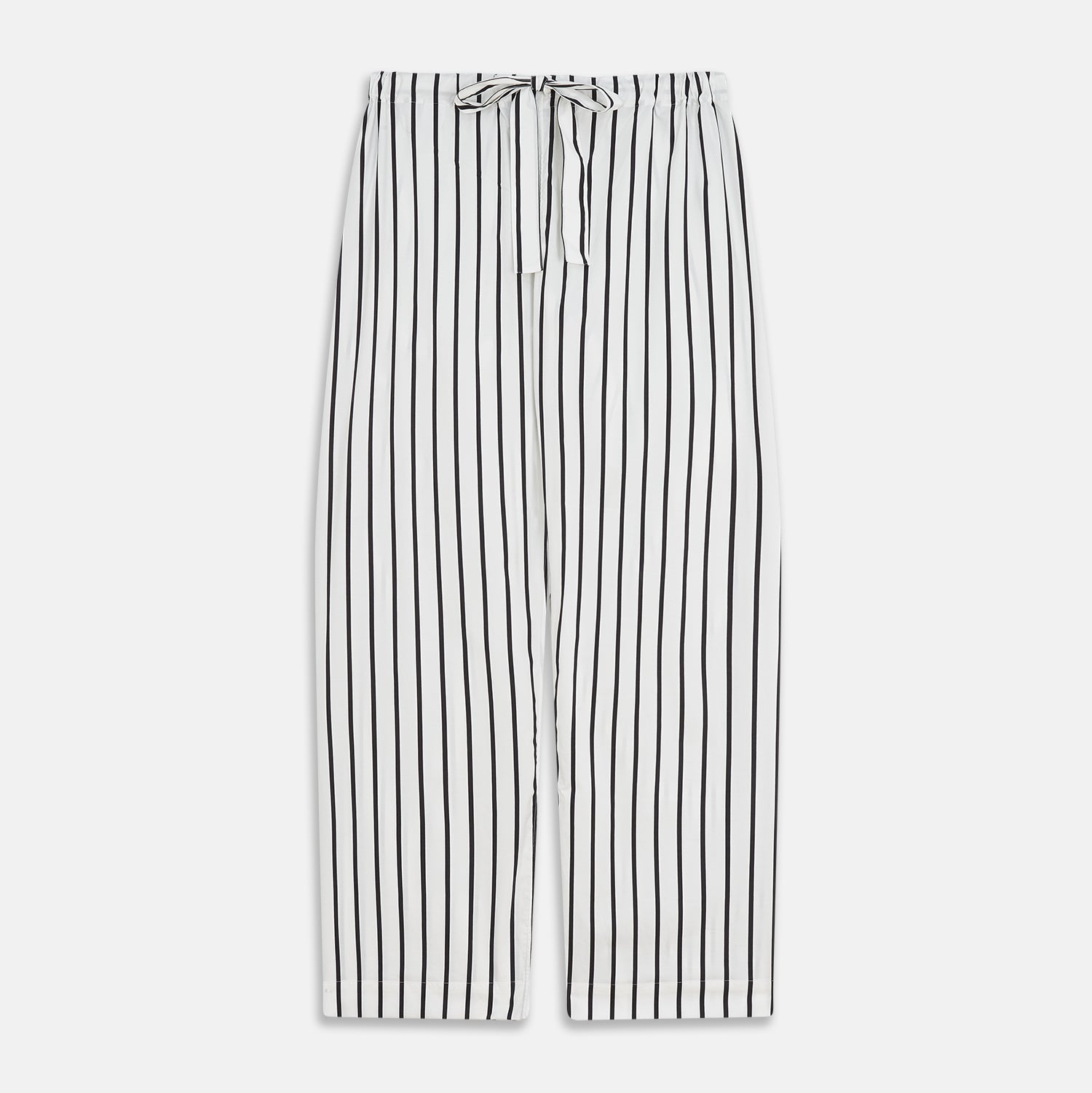 View 7 of product Black & White Stripe Harriet Women’s Pyjama Set