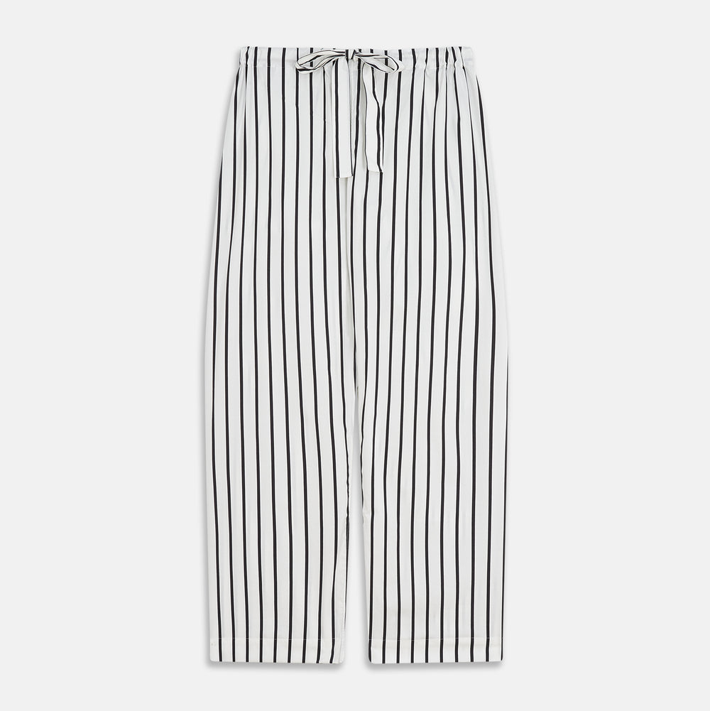Black & White Stripe Harriet Women’s Pyjama Set